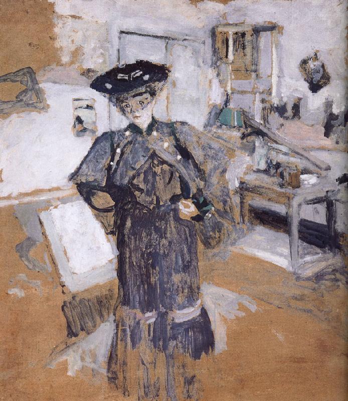 Edouard Vuillard The ladies wear face shamao oil painting image